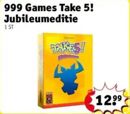 Kruidvat 999 Games Take 5! Jubileumeditie aanbieding