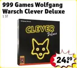 Kruidvat 999 Games Wolfgang Warsch Clever Deluxe aanbieding