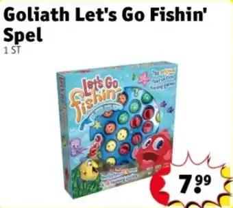 Kruidvat Goliath Let's Go Fishin' Spel aanbieding