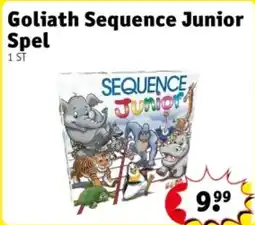 Kruidvat Goliath Sequence Junior Spel aanbieding