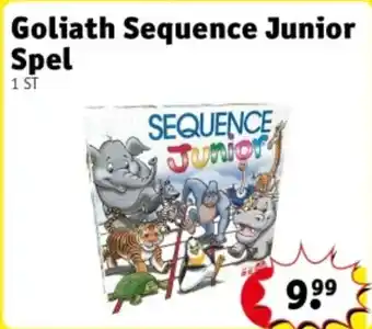 Kruidvat Goliath Sequence Junior Spel aanbieding