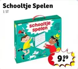 Kruidvat Schooltje Spelen aanbieding