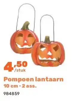Happyland Pompoen lantaarn 10 cm • 2 ass aanbieding