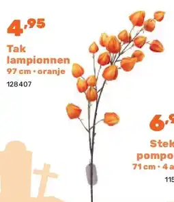 Happyland Tak lampionnen 97 cm • oranje aanbieding