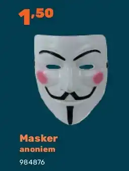Happyland Masker anoniem aanbieding