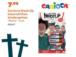 Happyland Carioca Mask Up kleurstiften kindergrime Party • 6 st aanbieding