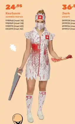 Happyland Kostuum zombie nurse aanbieding