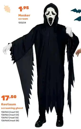 Happyland Kostuum screaming ghost aanbieding