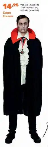 Happyland Cape Dracula aanbieding