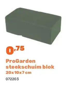 Happyland ProGarden steekschuim blok 20x10x7 cm aanbieding