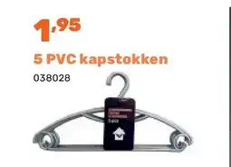 Happyland 5 PVC kapstokken aanbieding