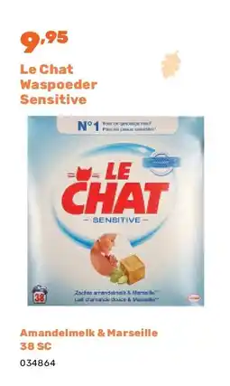 Happyland Le Chat Waspoeder Sensitive aanbieding
