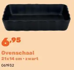 Happyland Ovenschaal 21x14 cm • zwart aanbieding