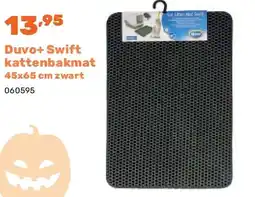 Happyland Duvo+ Swift kattenbakmat 45x65 cm zwart aanbieding