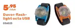 Happyland Duvo+ fl ashlight octa USB aanbieding