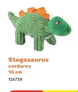 Happyland Stegosaurus corduroy 15 cm aanbieding