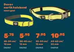 Happyland Duvo+ north halsband neon geel aanbieding