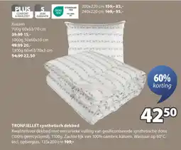 Jysk Tronfjellet Synthetisch Dekbed aanbieding