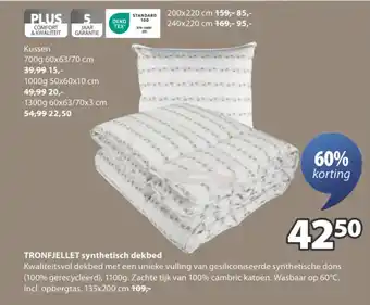 Jysk Tronfjellet Synthetisch Dekbed aanbieding