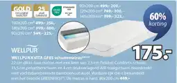 Jysk Wellpur Kvita GF85 Schuimmatras aanbieding