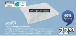 Jysk Lihesten Traagschuimkussen aanbieding