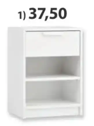 Jysk Jenslev Nachtkastje aanbieding