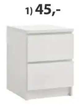 Jysk Limfjorden Nachtkastje aanbieding