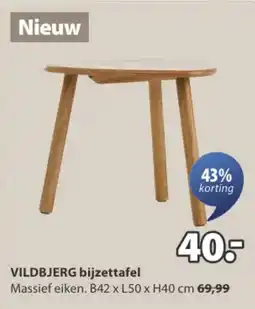 Jysk Vildbjerg bijzettafel aanbieding