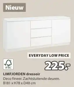 Jysk Limfjorden Dressoir aanbieding