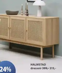 Jysk Halmstad dressoir aanbieding