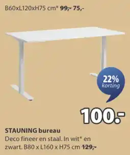 Jysk Stauning Bureau aanbieding