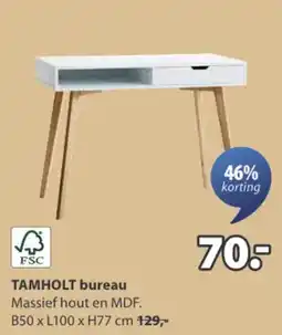 Jysk Tamholt Bureau aanbieding