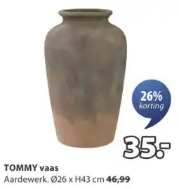 Jysk Tommy Vaas aanbieding