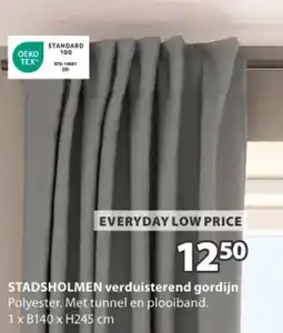 Jysk Stadsholmen Verduisterend Gordijn aanbieding