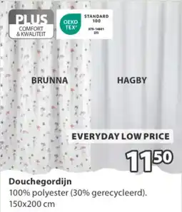 Jysk Douchegordijn aanbieding