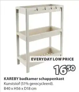 Jysk Kareby Badkamer Schappenkast aanbieding
