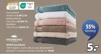 Jysk Nora Handdoek aanbieding