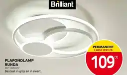 Brico Brilliant Plafondlamp Runda aanbieding