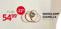 Brico Eglo Wandlamp Gianella aanbieding