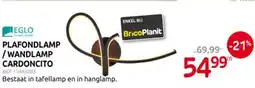 Brico Eglo Plafondlamp / Wandlamp Cardoncito aanbieding