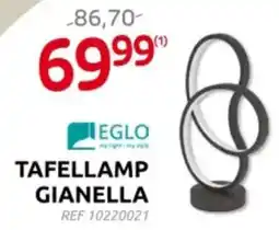 Brico Eglo Tafellamp Gianella aanbieding