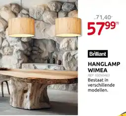 Brico Brilliant Hanglamp Wimea aanbieding