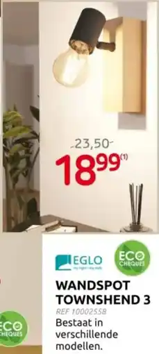 Brico Eglo Wandspot Townshend 3 aanbieding