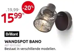 Brico Brilliant Wandspot Bano aanbieding
