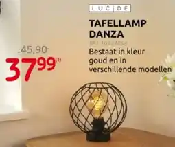 Brico Lučīde Tafellamp Danza aanbieding