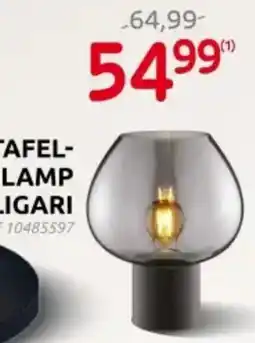 Brico Brilliant Tafellamp Ligari aanbieding