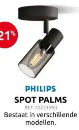 Brico Philips Spot Palms aanbieding