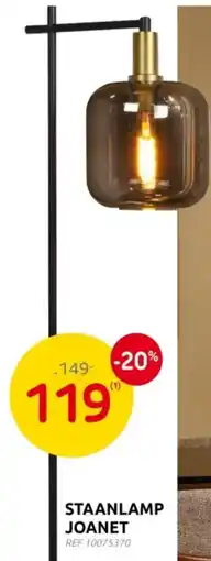 Brico Staanlamp Joanet aanbieding