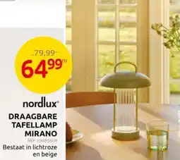 Brico Nordlux Draagbare Tafellamp aanbieding