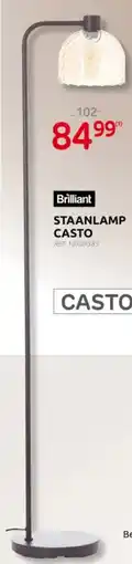 Brico Brilliant Staanlamp Casto aanbieding